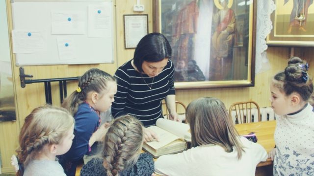 Викторина в воскресной школе храма ко Дню православной книги