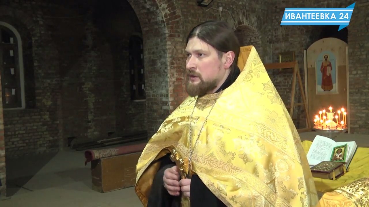 Проповедь Алексия Барашкова в строящемся храме