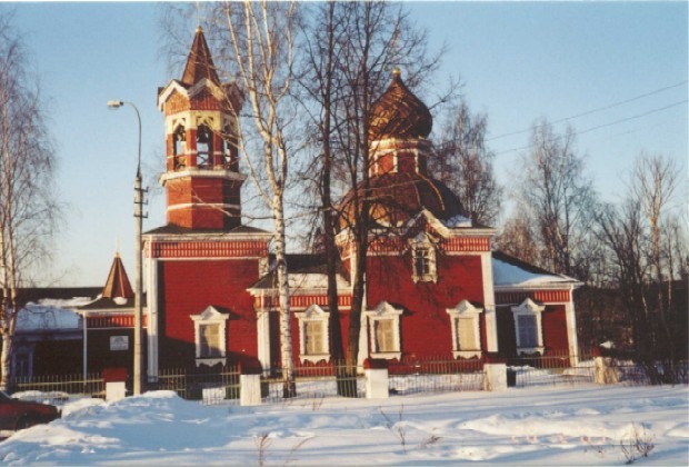 Храм Георгия Победоносца 2003-й год
