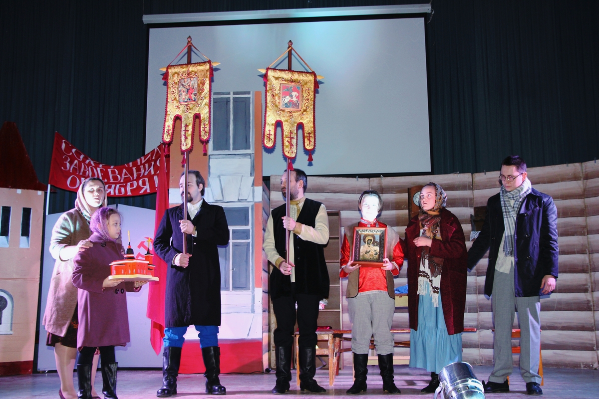 Театр Георгиевского храма представил спектакль «Дальше-тишина»