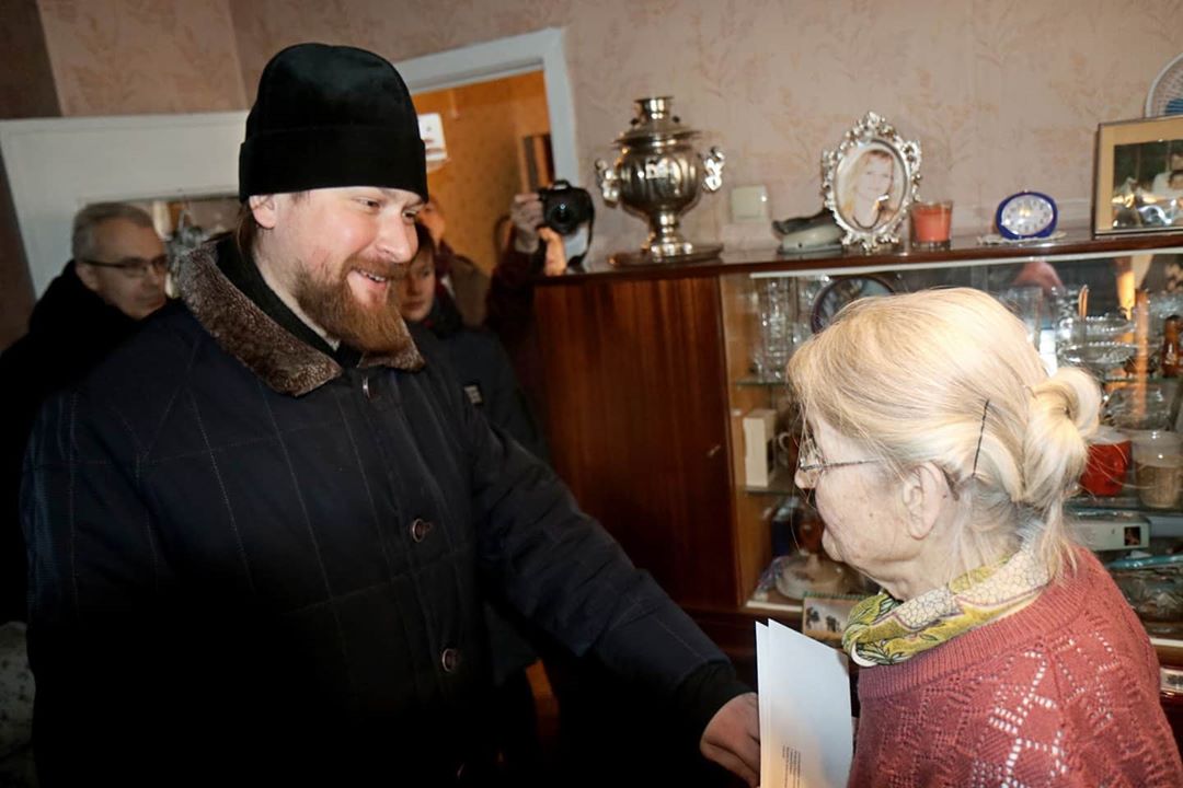 Алексий Барашков навестил жителей бывшего блокадного Ленинграда