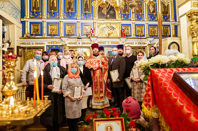 Престольный праздник в Георгиевском храме г. Ивантеевки