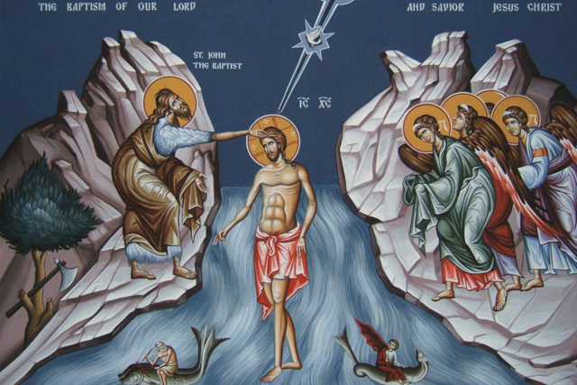 19 января. Святое Богоявление. Крещение Господа Бога и Спаса нашего Иисуса Христа.