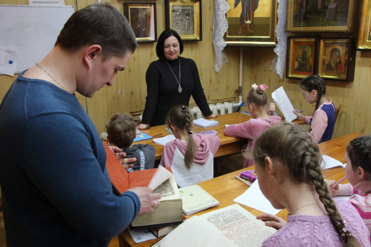 День православной книги в нашем храме.
