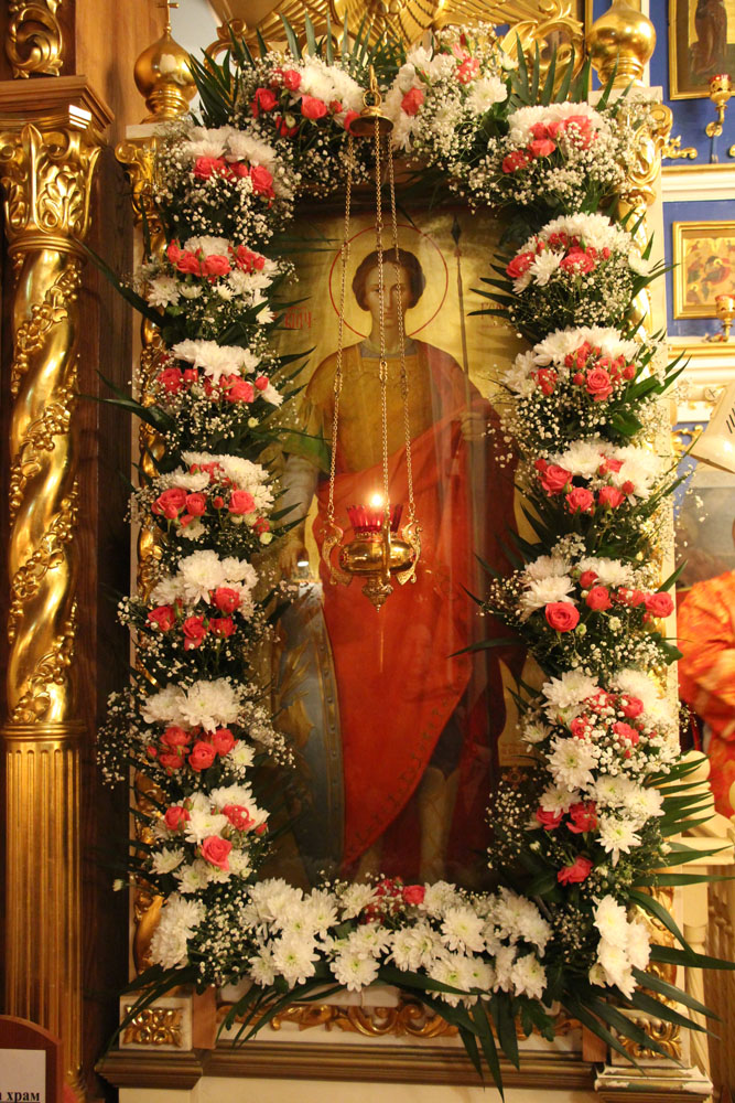 Престольный праздник Георгиевского храма г. Ивантеевка - день памяти святого великомученика Георгия Победоносца